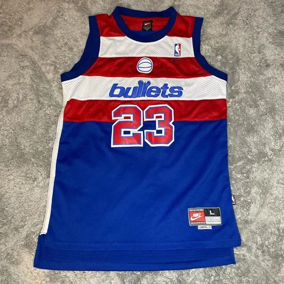 Nike | Shirts | Mens Rare Vintage Michael Jordan Washington 
